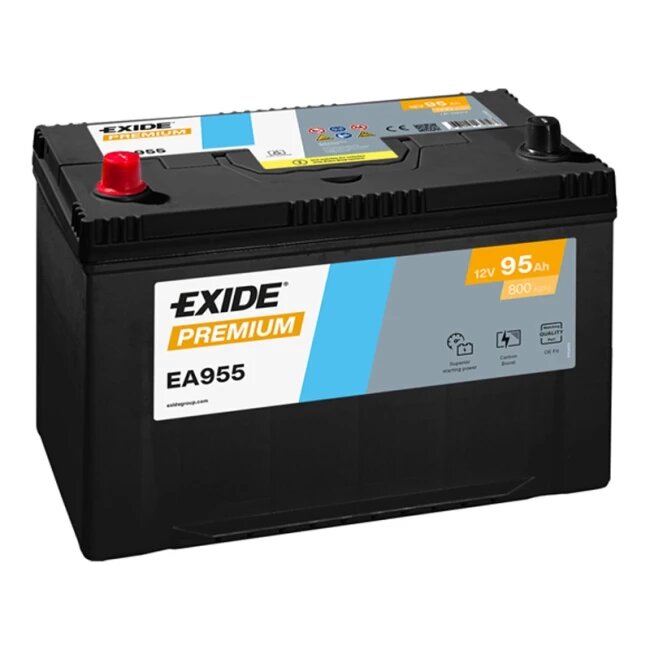 Автомобільний акумулятор EXIDE Premium 6СТ-95Ah Asia (EA955)